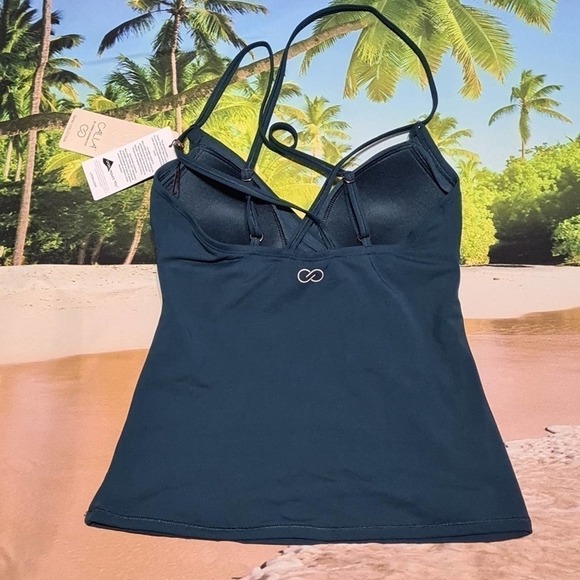 Calia Tankini Evening‎ Sea Swim Top NWT - Picture 4 of 5